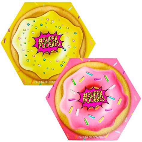 Paleta De Sombras Donuts Super Poderes Compre Makes Virtual Make