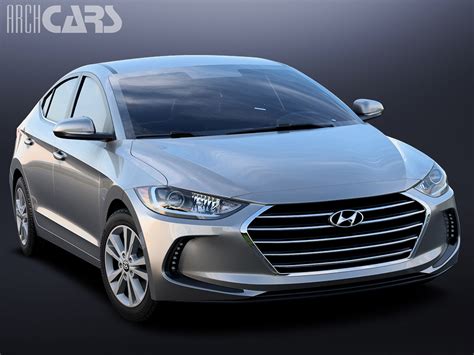 Hyundai Elantra 3d Model Turbosquid 1190670