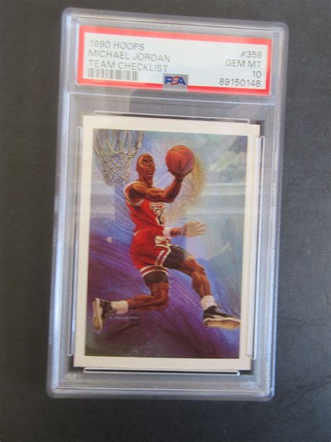 Michael Jordan Hoops Team Checklist Price Guide Sports Card