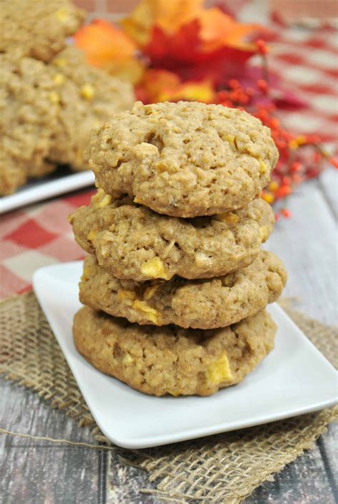 Fresh Apple Oatmeal Cookies Recipe Sweet Peas Kitchen