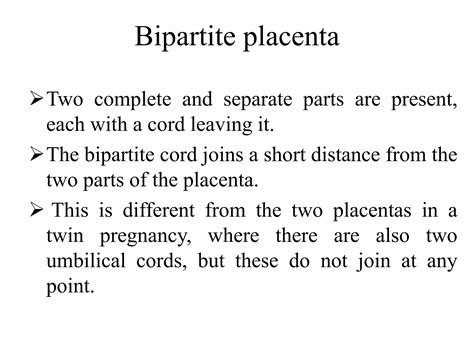 Anatomical Variations Of The Placenta And The Cordpptx