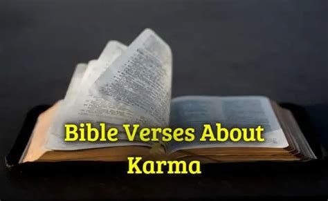 Best Bible Verses About Karma Kjv Scripture