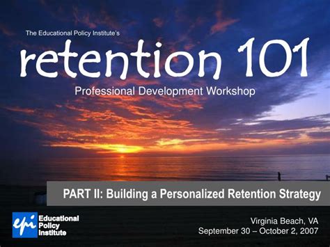 Ppt Retention 101 Powerpoint Presentation Free Download Id 3545805