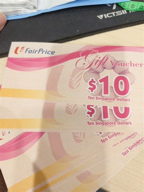 Discounted Ntuc Fairprice Fair Price Voucher Grocery Discount