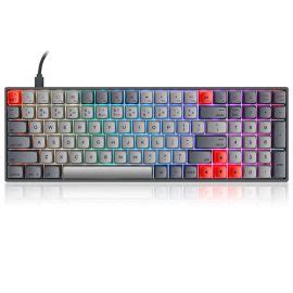 Buy Skyloong Sk S Deep Grey Red Switches Pbt Keycaps Hot Swap