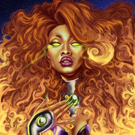 [Fan Art] Starfire by Me : r/DCcomics