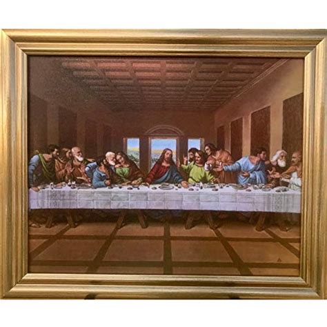 The Last Supper Jesus Christ Wall Art Decor Framed Poster X