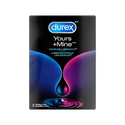 Durex Yours Mine Couples Lubricants Him And Her Lube Durex Canada