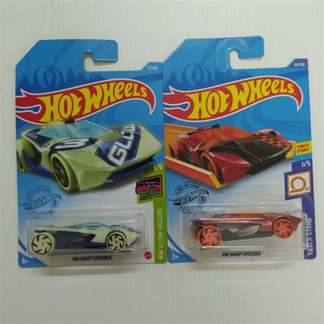 Hot Wheels HW Warp Speeder TRACK STARS HW GLOW RACERS Shopee Malaysia