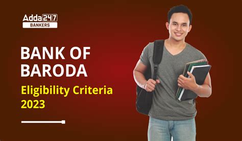 Bank Of Baroda AO Eligibility 2023 Education Qualification Age Limit