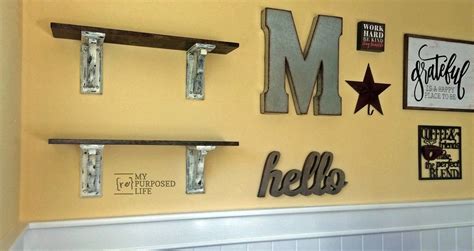 Farmhouse Shelf Tutorial My Repurposed Life®