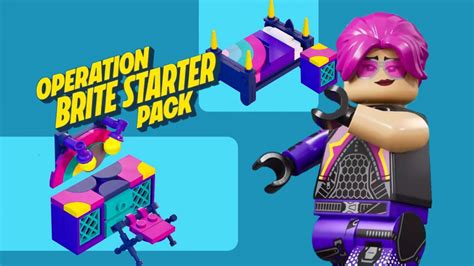 LEGO Fortnite Operation Brite Starter Pack The Brick Post