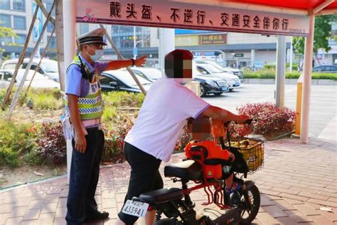 不戴头盔、逆行、违停 高明正在严查这些行为！ 澎湃号·政务 澎湃新闻 The Paper