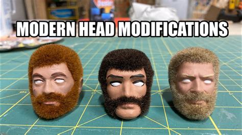 MODERN GI JOE HEAD MODIFICATIONS BASIC BUILDS YouTube