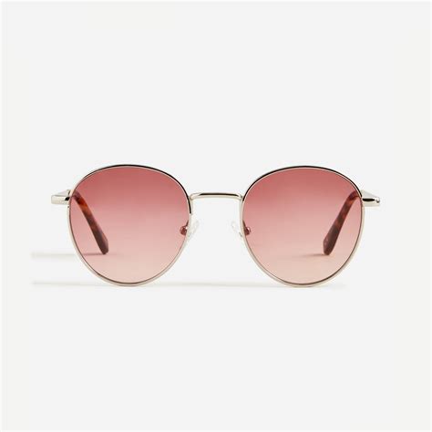 Jcrew Round Wire Frame Sunglasses For Women