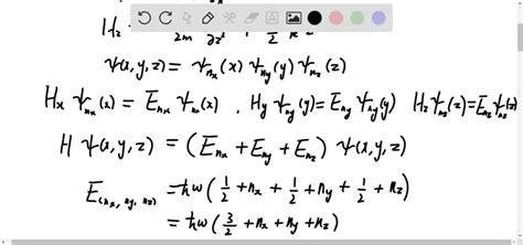 SOLVED:A Three-Dimensional Isotropic HarmonicOscillator. An isotropic ...
