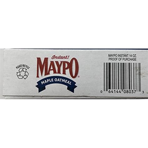 Maypo Oatmeal, Instant Maple, 14 oz. qty. 2