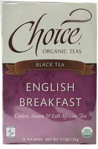 Amazon Choice Organic Teas Black Tea English Breakfast 16 Tea