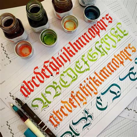 Top five calligraphy artists to follow on instagram – Artofit