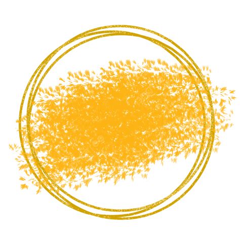 Gold Circle Brush PNG Picture Circle Frame Brush Gold Frame Brush