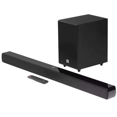 Barra De Sonido Jbl Cinema Sb Ch Wired W Subwoofer Neg