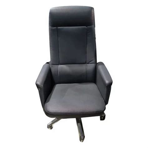 High Back Leather Boss Revolving Chair Grey At Rs In Jamshedpur