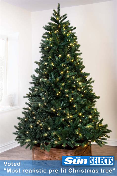 4ft Ultra Devonshire Fir Pre Lit With Warm White LEDs