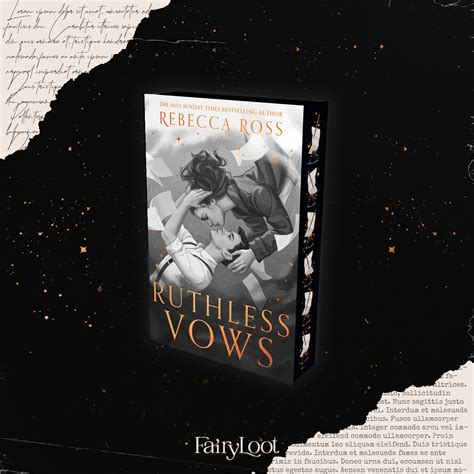 Ruthless Vows By Rebecca Ross News And Community