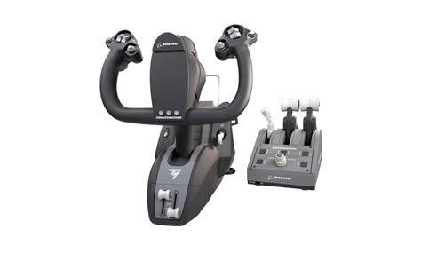 Thrustmaster lança nova manche e quadrante para simuladores de voo em