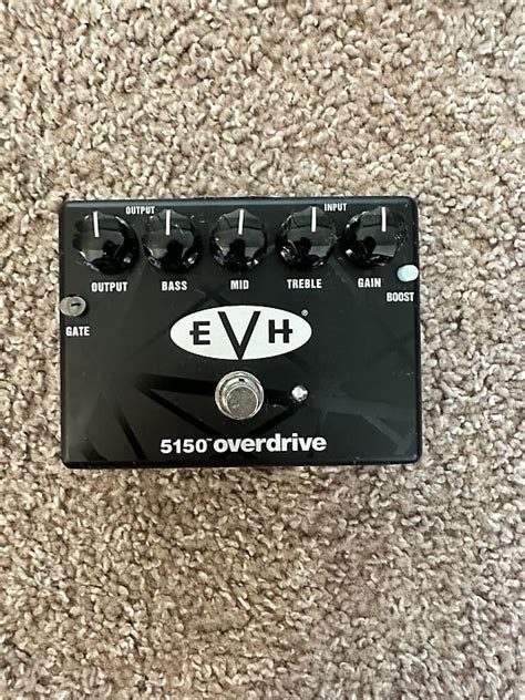 Mxr Evh 5150 Overdrive 2015 Present Black Reverb