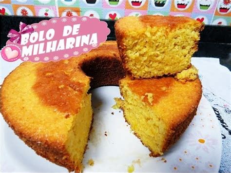 BOLO DE MILHO MILHARINA FOFINHO