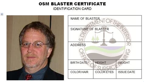 OSMRE Blaster Certification | Office of Surface Mining Reclamation and ...