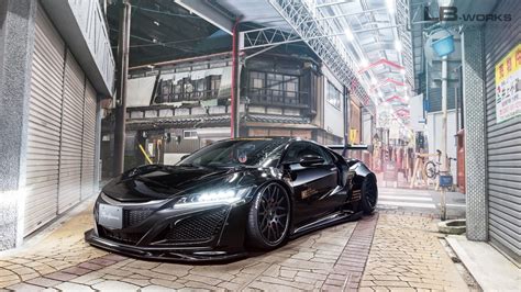 LBWORKS Acura NSX Ver 1 Body Kit 2016 Liberty Walk