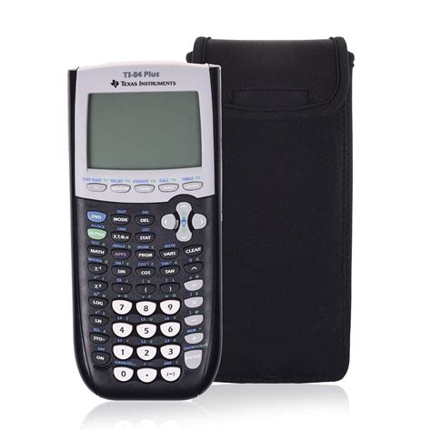 Ti 84 Plus Graphing Calculator Inner Pocket Soft Case For Texas