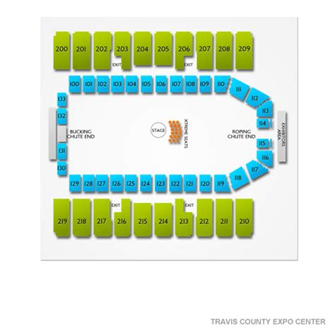 Austin Rodeo Seating Chart