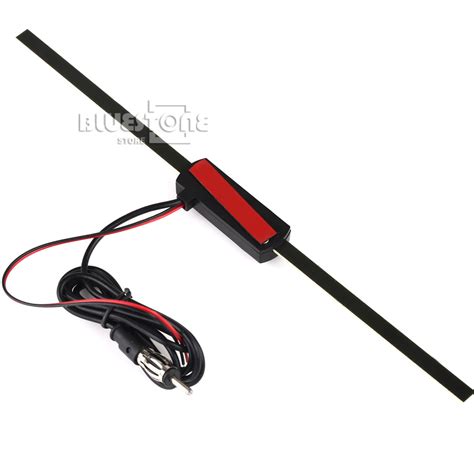 Auto Car Hidden Amplified Antenna V Electronic Stereo Am Fm Radio