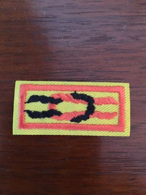 Boy Scout Cub Den Leader Award Tigers Official Bsa Square Knot Patch