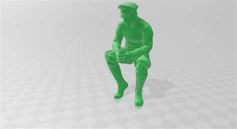 Free Stl File Man War Ii 👨・3d Print Design To Download・cults