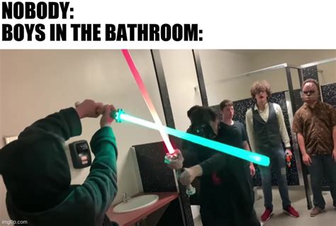 Boys In The Bathroom Imgflip
