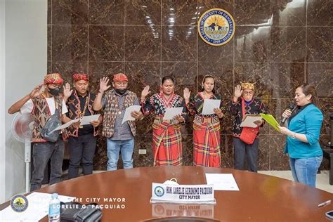 Nanumpa Na Ang Mga Bag Ong Napili Nga Barangay Indigenous People