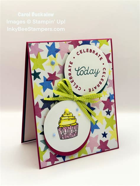 Stampin Up Circle Sayings Birthday Card Sneak Peek Quick Easy