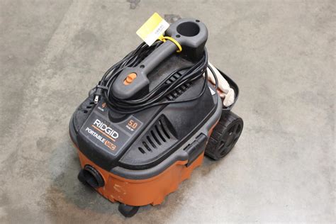 Ridgid Wd40700 Portable Wet Dry Vacuum Property Room