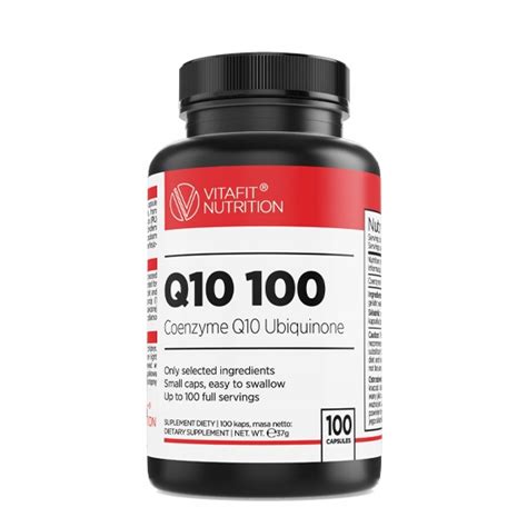 Vitafit Coenzyme Q Kap Ubiquinone Mg Koenzym Ubichinon