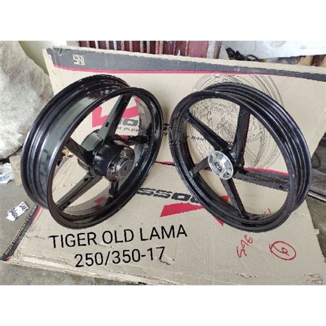 Jual Velg Tapak Lebar Ring 17 X 250 350 1 Set Palang Megapro GL Tiger