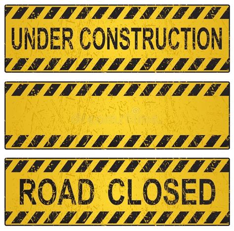 Under construction sign. Grunge yellow under construction sign , #spon ...