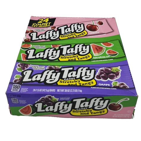 Laffy Taffy/3 Flavors lge 24 - Bloom's Kosher