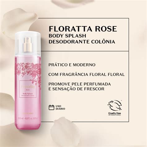 Body Splash Desodorante Colônia Floratta Rose 200ml O Boticário