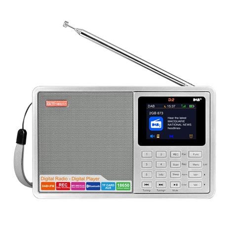 Buy Gtmedia D Dab Fm Rds Digital Radio Portable Wireless