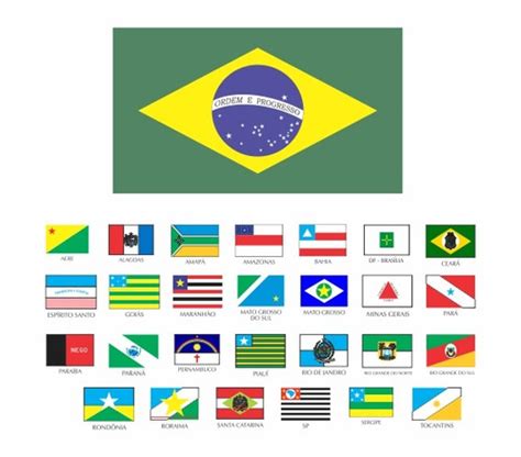 1 Bandeira Estado Brasileiro Brasil Tenho Todos 27 Estados R 197 00 Em Mercado Livre