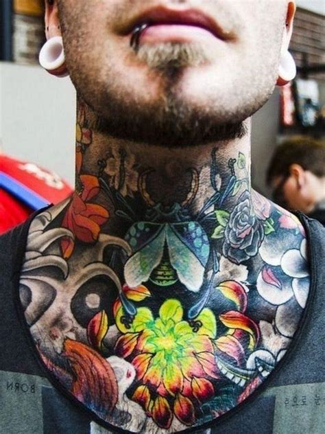 Tatuajes En El Cuello Mujeres Hombres Significados